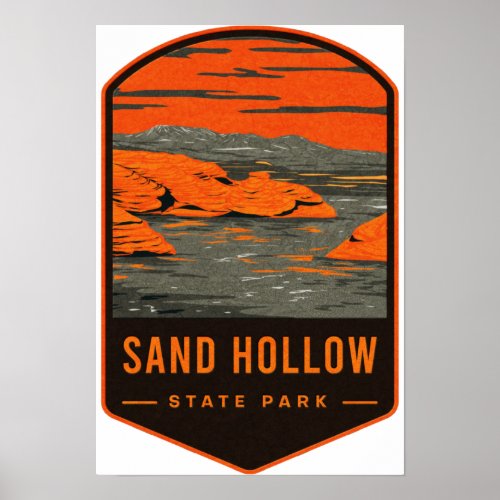 Sand Hollow State Park Poster