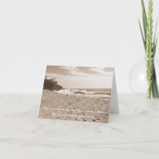 Sand in your Shoes Notecard