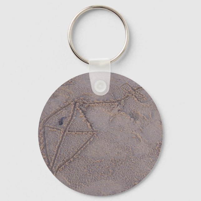 Sand Kite Keychain (Front)