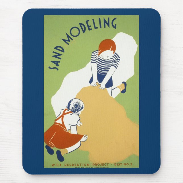 Sand Modeling Mouse Pad (Front)