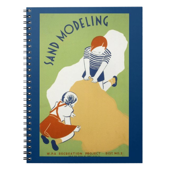 Sand Modeling Notebook (Front)