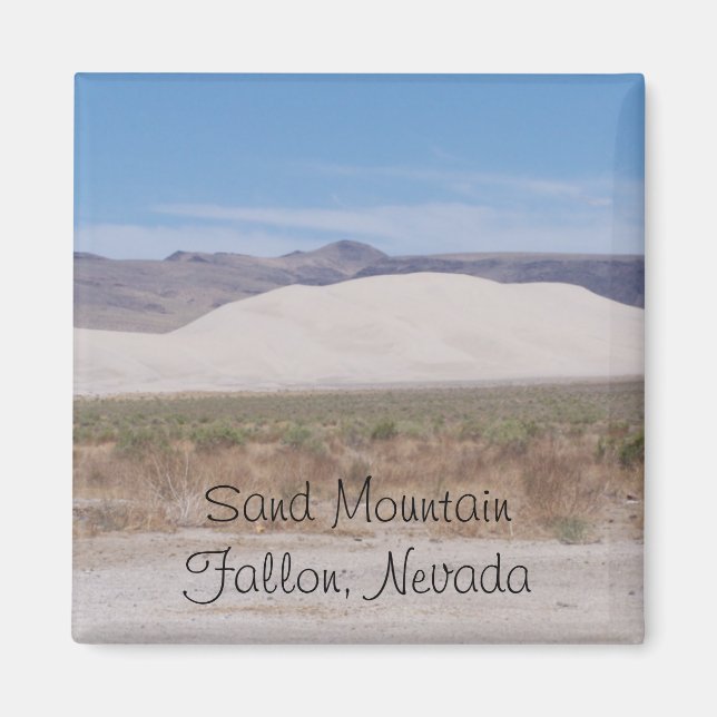 Sand Mountain Fallon, Nevada Magnet (Front)