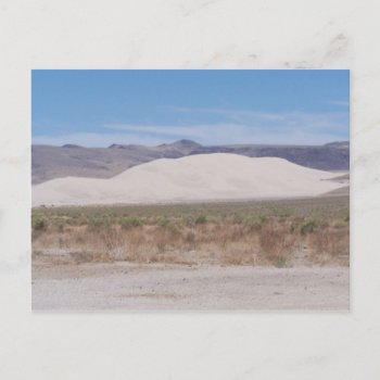 Sand Mountain Fallon  Nevada Postcard by abadu44 at Zazzle