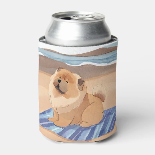SAND N SEA  Chow Chow dog  Can Cooler