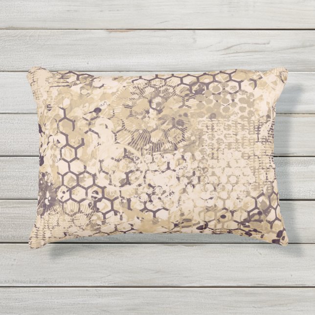 Sand Odyssey Outdoor Pillow (Front)