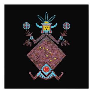 Sand Painting and Mythology Photo Print