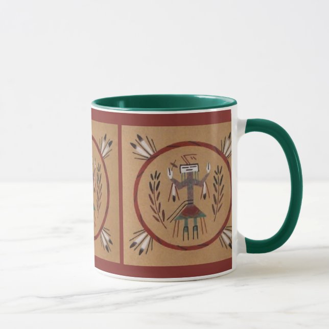 Sand Painting Native American Tribal Mug (Right)