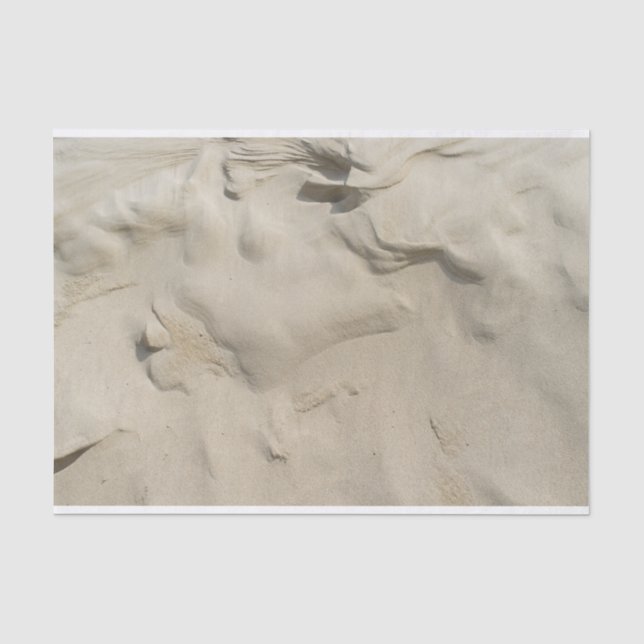 Sand pattern tissue paper (Front)