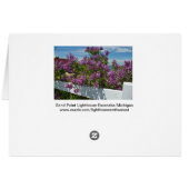 Sand Point Lighthouse Cards (Back Horizontal)