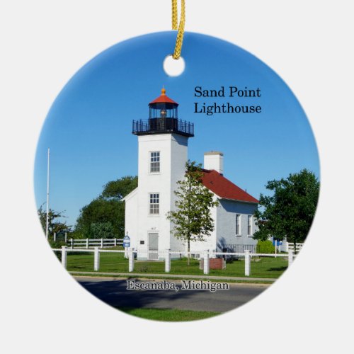 Sand Point Lighthouse ornament