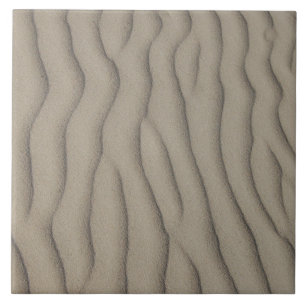 Sand ripple texture ceramic tile
