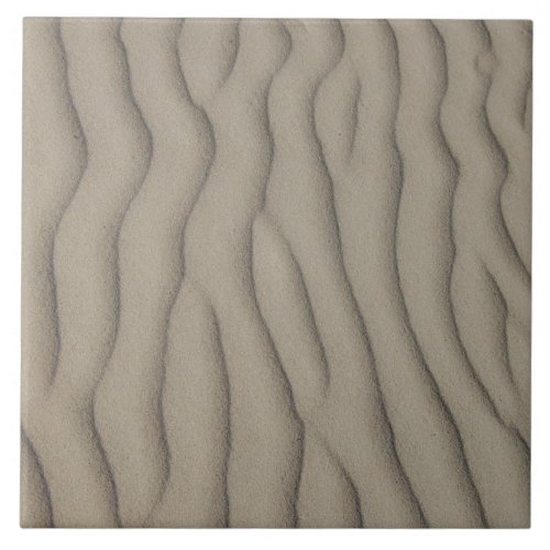 Sand ripple texture ceramic tile