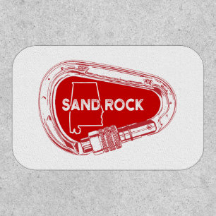 Sand Rock Alabama Rock Climbing Carabiner Patch