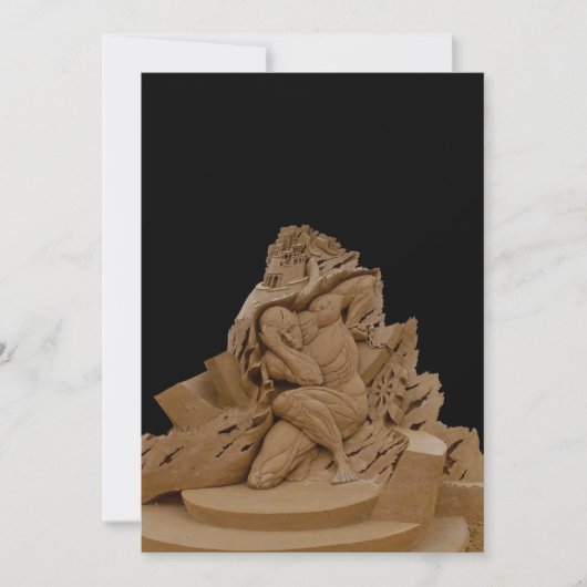 Sand sculpture (Front)