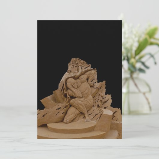 Sand sculpture (Standing Front)