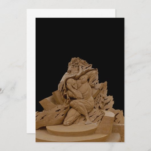 Sand sculpture (Front/Back)