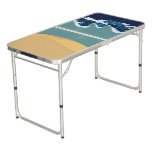 Sand &amp; Sea Ping Pong Table at Zazzle