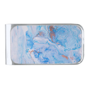 Sand & Sea Silver Finish Money Clip