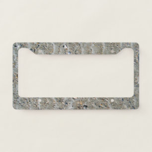 Sand & Shell License Plate Frame