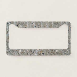 Sand & Shell License Plate Frame