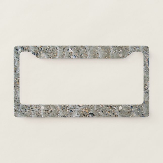 Sand & Shell License Plate Frame (Front)