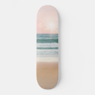 Sand, Sky, and Sea. Skateboard Deck