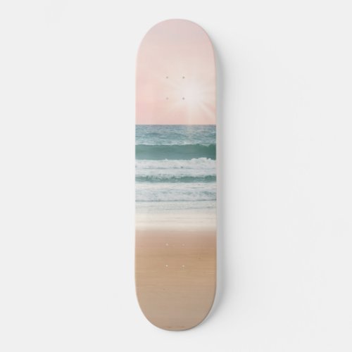 Sand Sky and Sea Skateboard Deck