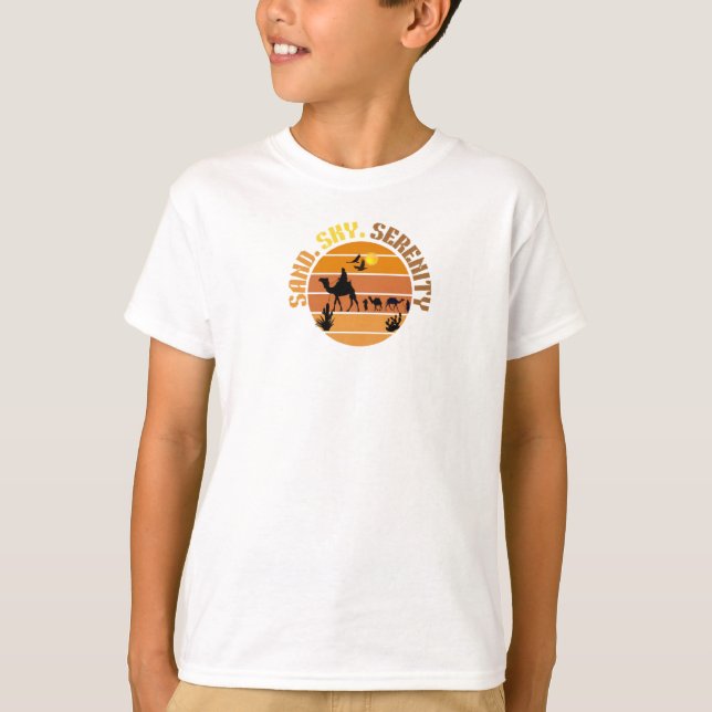 SAND.SKY.SERENITY T-Shirt (Front)