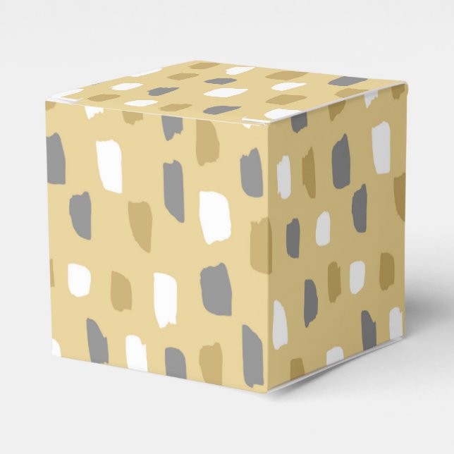 Sand Smudge Favor Boxes (Front Side)