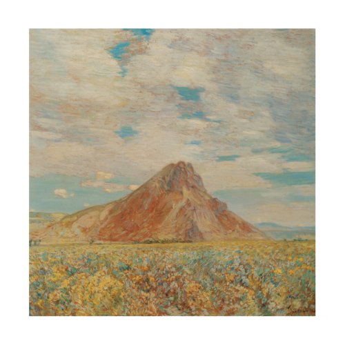 Sand Springs Butte by Childe Hassam Vintage Art