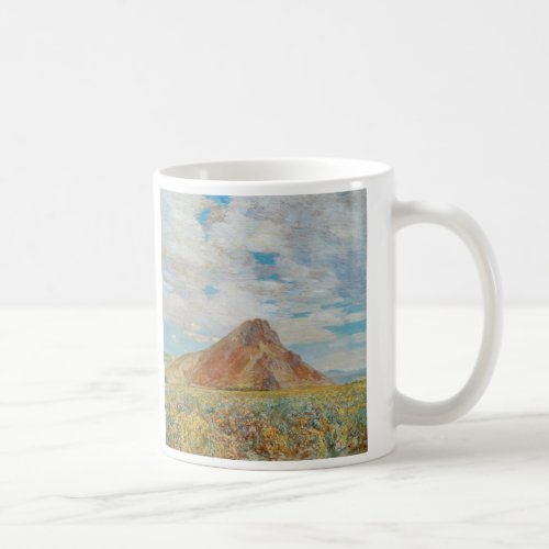 Sand Springs Butte by Childe Hassam Vintage Art Coffee Mug