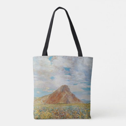 Sand Springs Butte by Childe Hassam Vintage Art Tote Bag