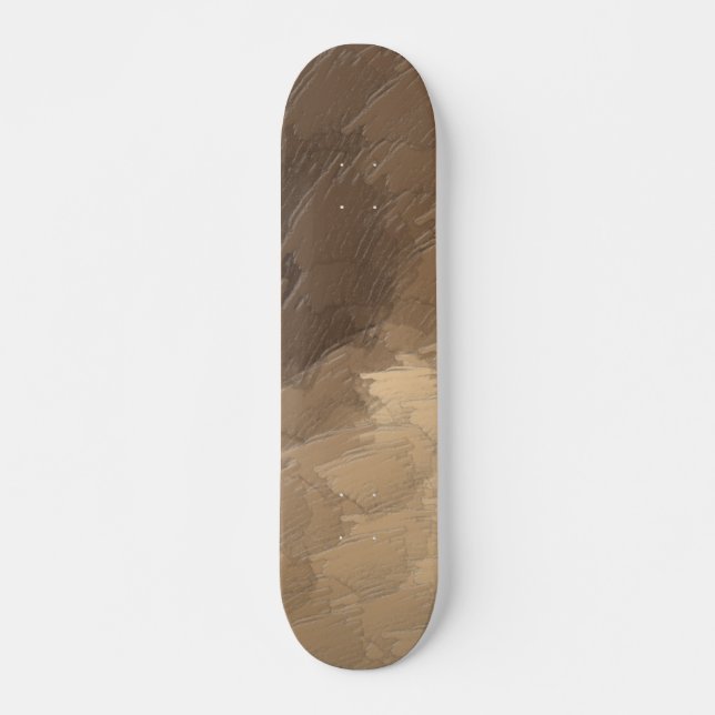 Sand Storm Camo Skateboard Deck (Front)