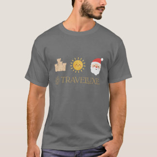 Sand, Sun & Santa – Traveluxe T-Shirt