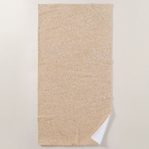 Sand texture beach towel