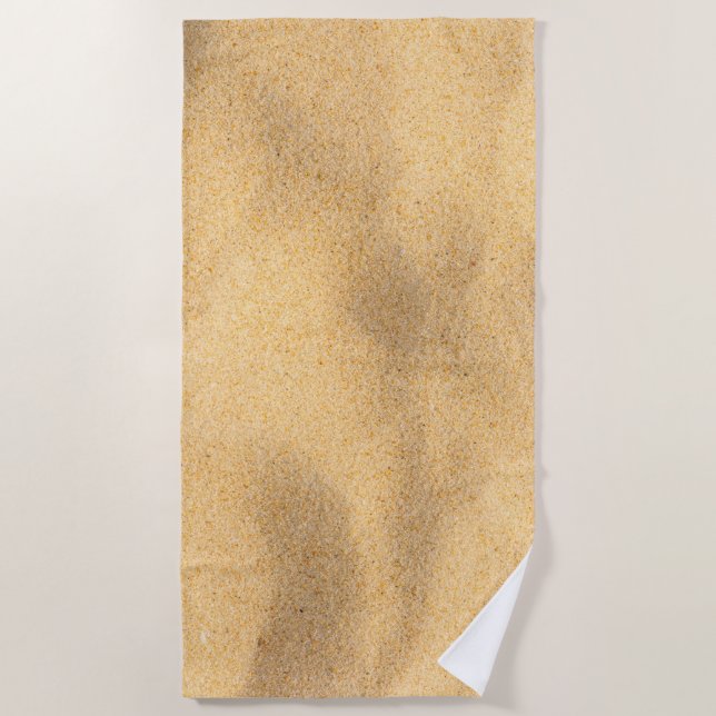 Sand texture beach towel (Front)