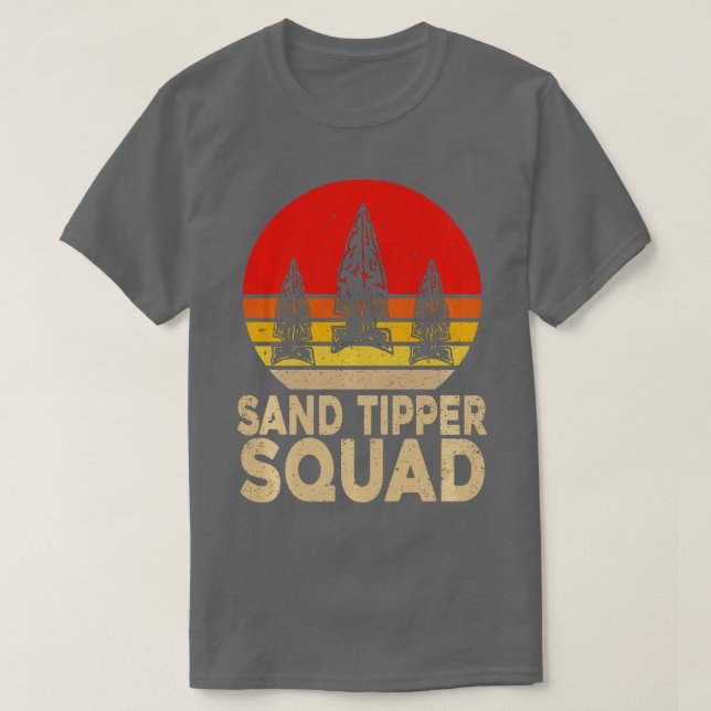 Sand Tipper Squad Arrowhead Artifact Men Hunting A T-Shirt (Design Front)