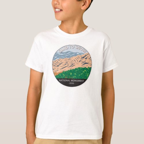 Sand to Snow National Monument California Vintage  T_Shirt