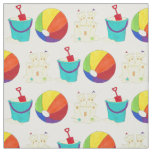 Sand Toys Summer Beach Ball Bucket Pail Castle Fabric
