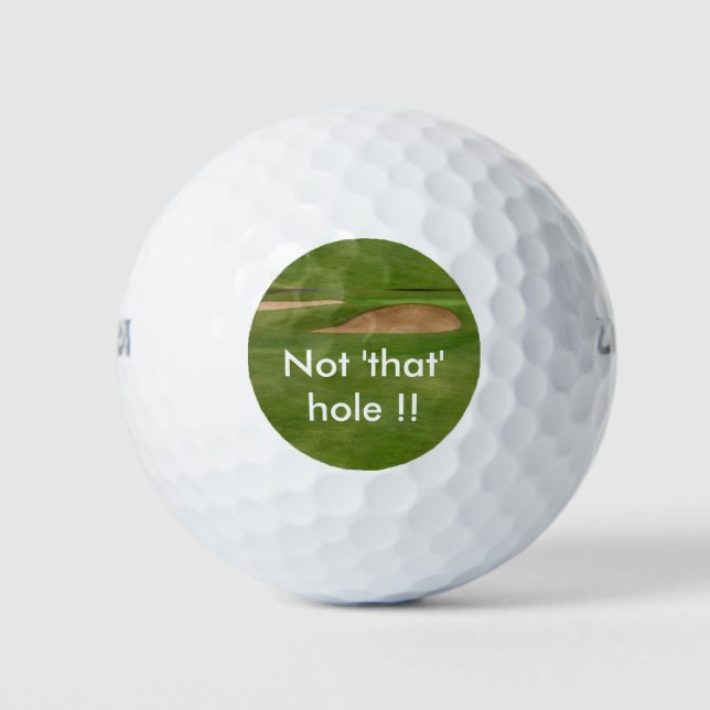 Sand trap golf balls (Front)