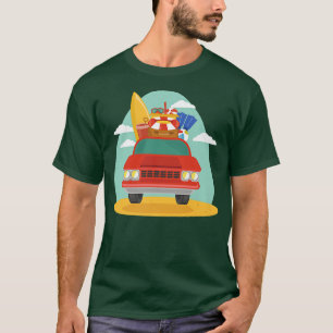 sand vacation vacationer holiday trip traveling o T-Shirt