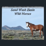 Sand Wash Basin Wild Horses Calendar<br><div class="desc">A beautiful calendar featuring some of the wild horses of Sand Wash Basin. Sand Wash Basin Herd Management Area in northwest Colorado is home to over 300 wild horses. It is home to the wild horses along with elk, deer, pronghorn, greater sage grouse, rattlesnakes, bald and golden eagles and most...</div>