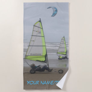 Sand Yachting Cust. Beach Towel