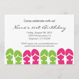 Sandal Soiree Invitation