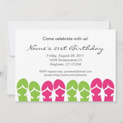 Sandal Soiree Announcement