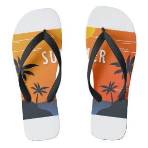 Sandales tropical summer plage flip flops