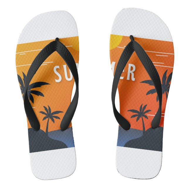 Sandales tropical summer plage  flip flops (Footbed)