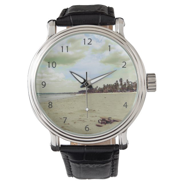 Sandals on Tropical Beach Watch (Front)