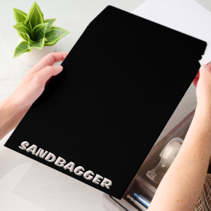 Sandbagger black vert shipping envelope mailers m