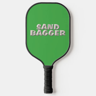 Sandbagger green black pickleball paddle